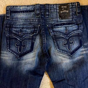 Rock Revival Steven Straight Denim Men's Size 32 x 34 NWT